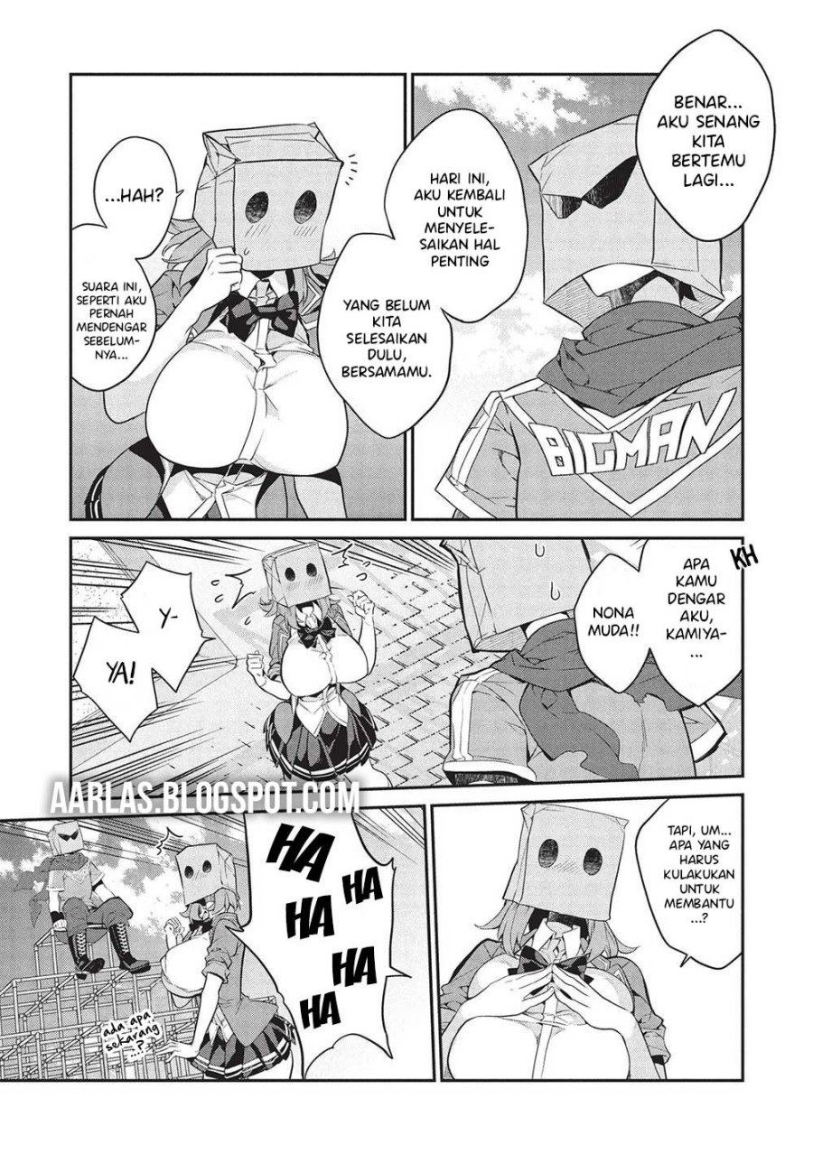 Kamiyama-san no Kami Bukuro no Naka ni wa Chapter 20 Gambar 9