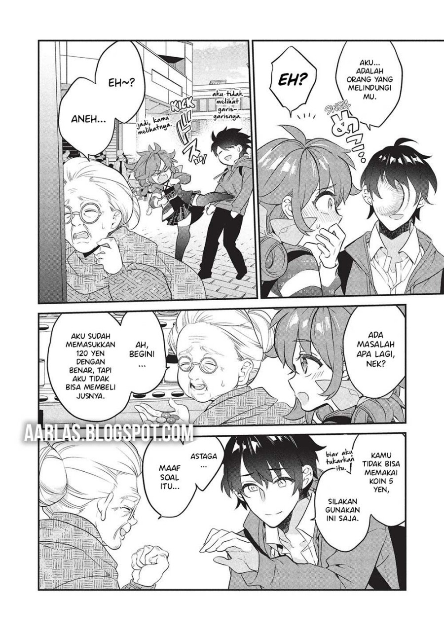 Kamiyama-san no Kami Bukuro no Naka ni wa Chapter 23 Gambar 7