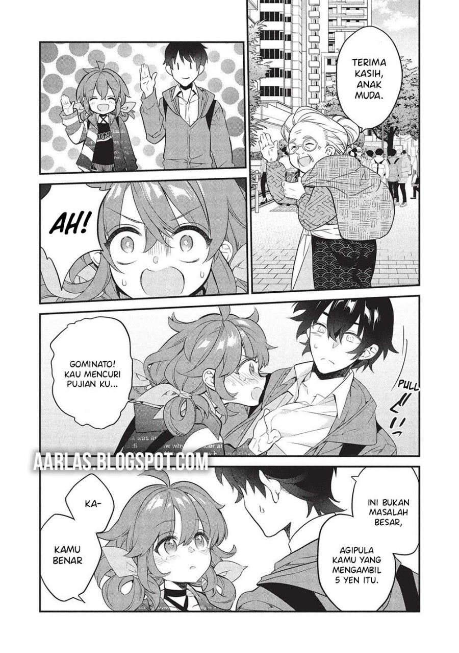 Kamiyama-san no Kami Bukuro no Naka ni wa Chapter 23 Gambar 8