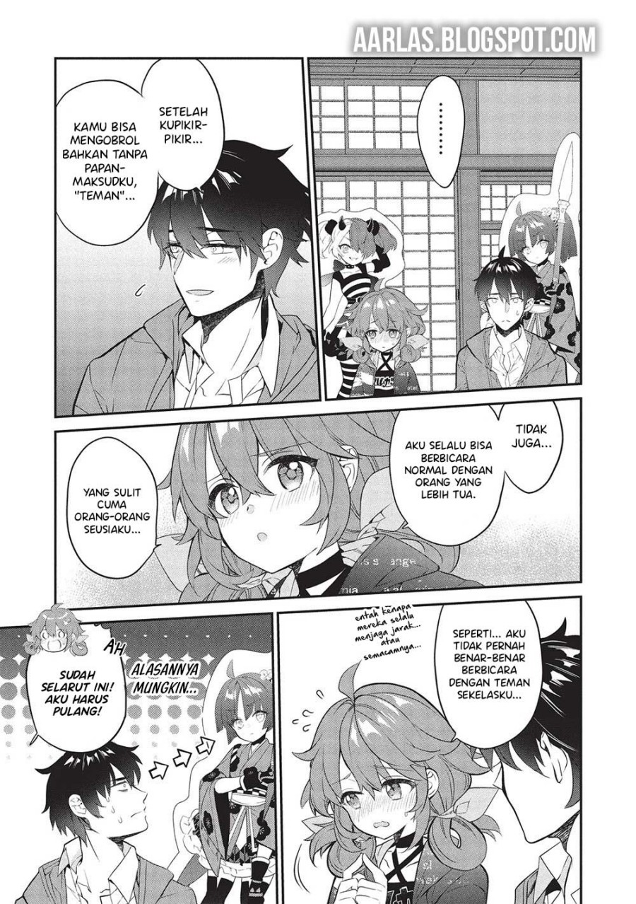 Kamiyama-san no Kami Bukuro no Naka ni wa Chapter 23 Gambar 22