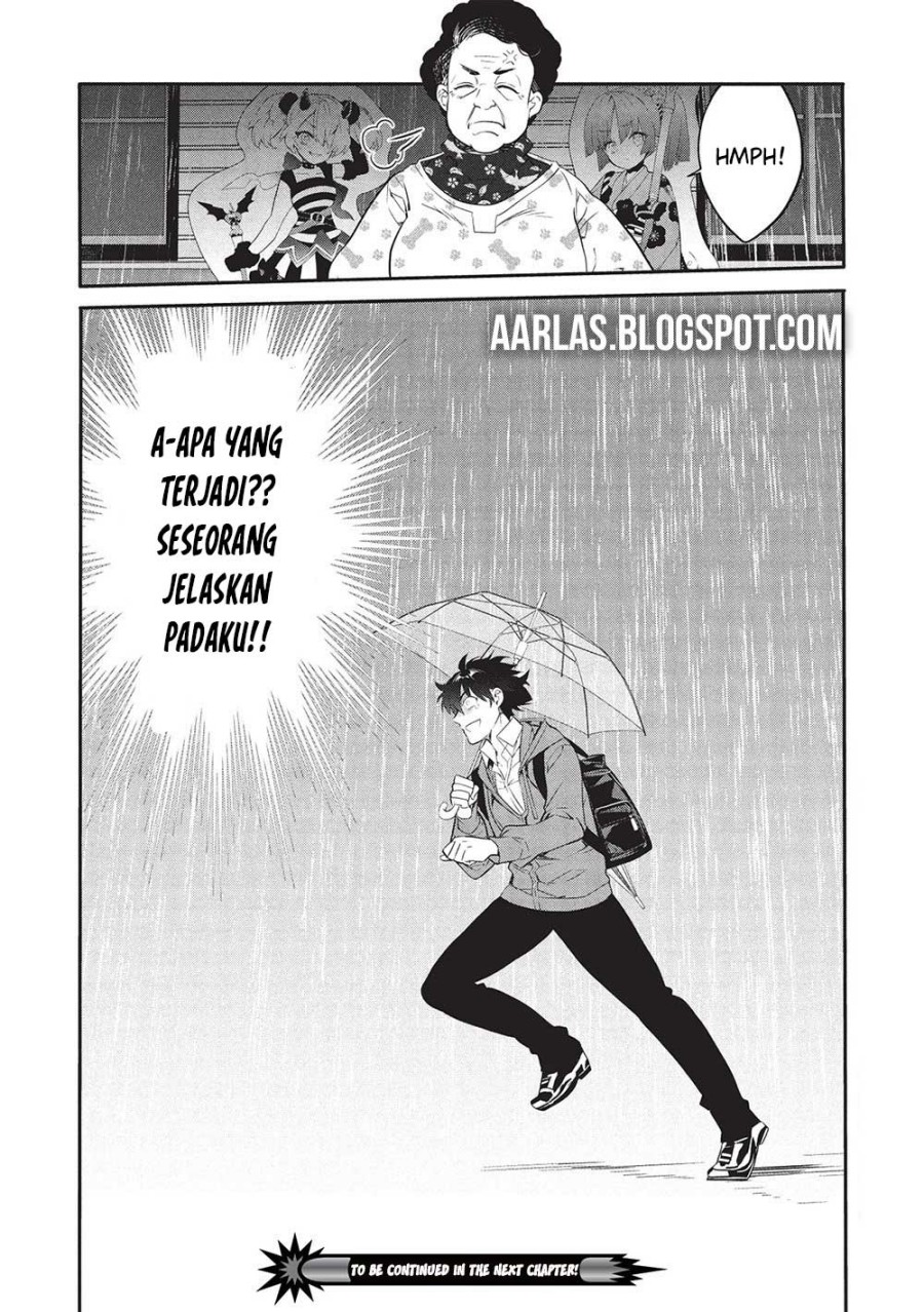 Kamiyama-san no Kami Bukuro no Naka ni wa Chapter 23 Gambar 31