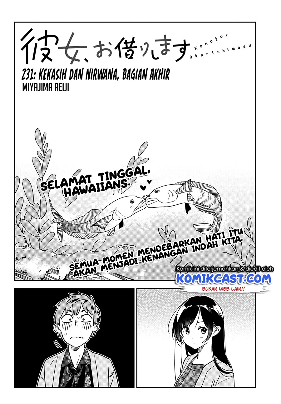 Kanojo, Okarishimasu Chapter 231 Gambar 3
