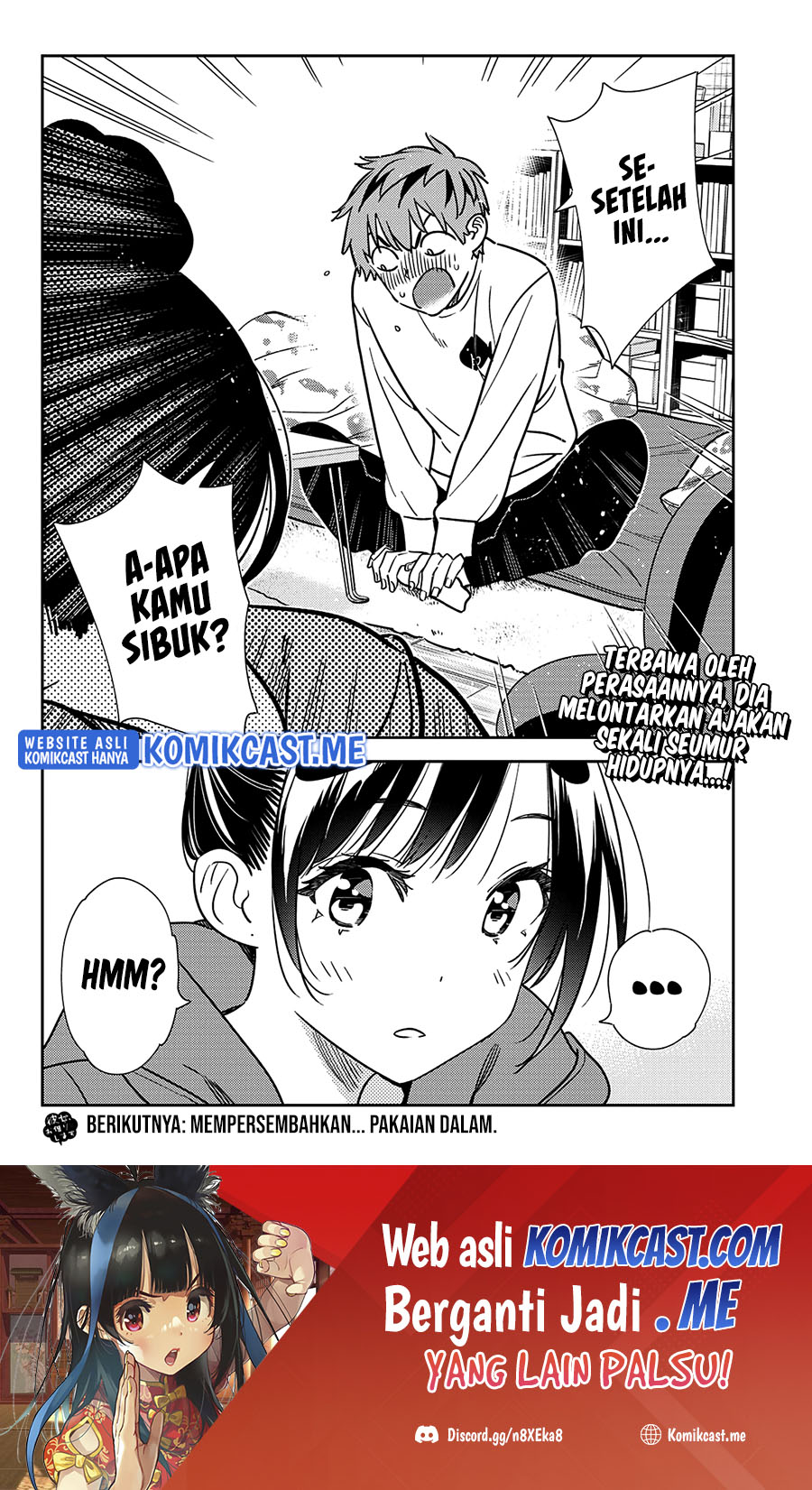 Kanojo, Okarishimasu Chapter 241 Gambar 21