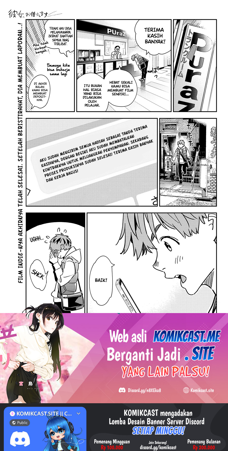 Kanojo, Okarishimasu Chapter 244 Gambar 2