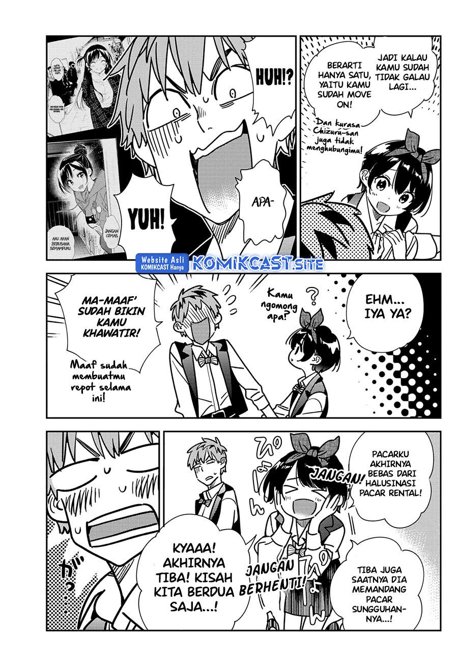 Kanojo, Okarishimasu Chapter 244 Gambar 6