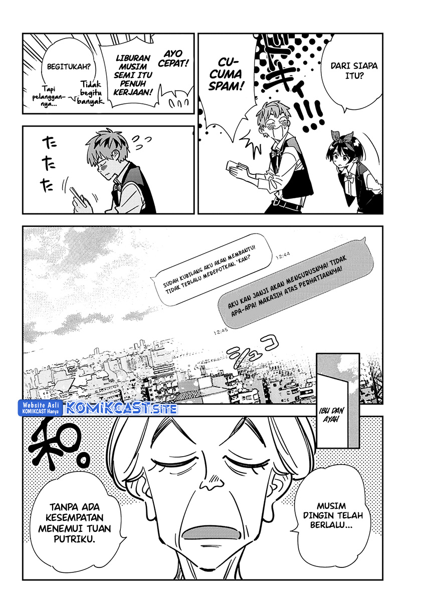 Kanojo, Okarishimasu Chapter 244 Gambar 9