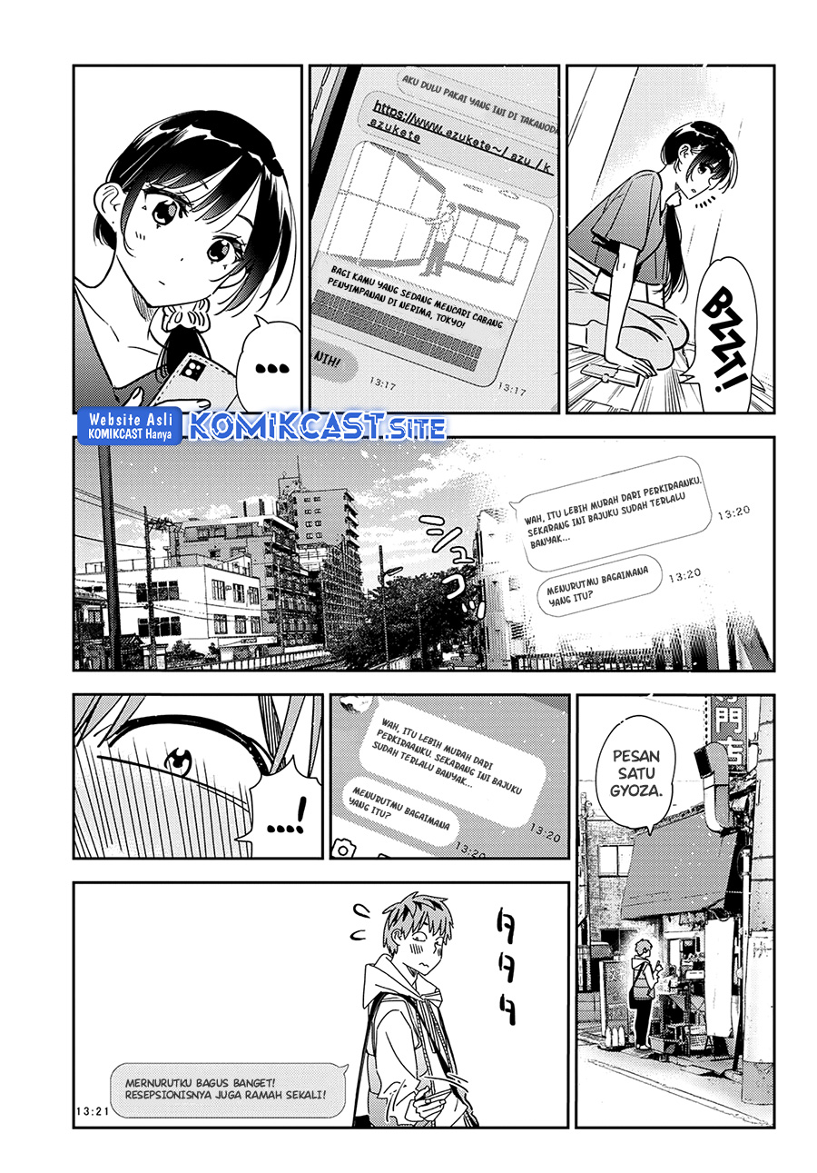 Kanojo, Okarishimasu Chapter 244 Gambar 12