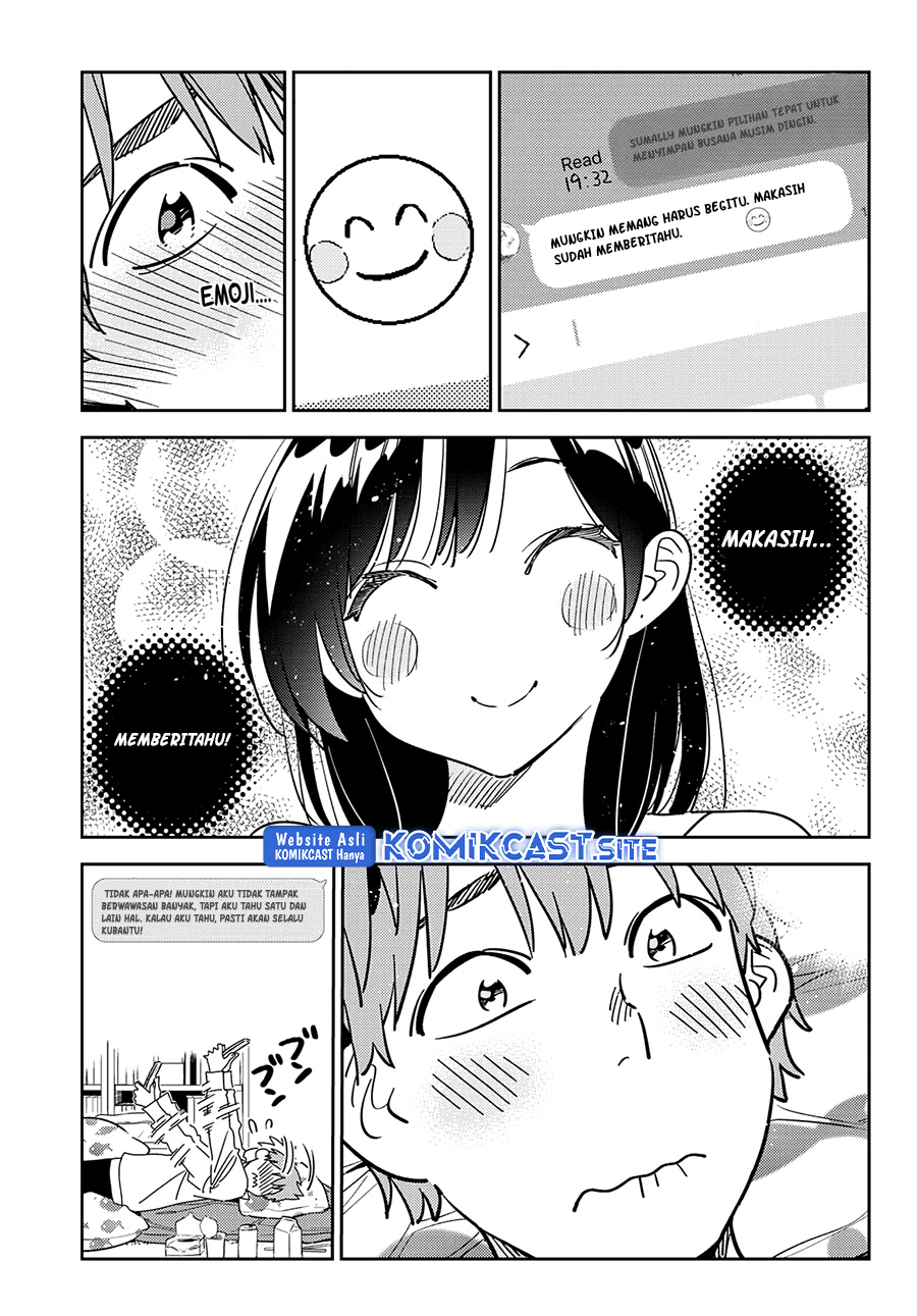 Kanojo, Okarishimasu Chapter 244 Gambar 14