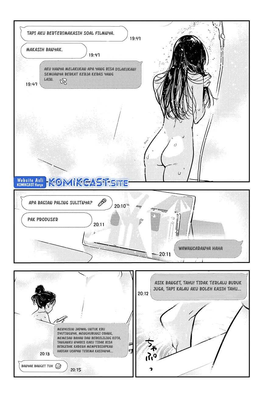 Kanojo, Okarishimasu Chapter 244 Gambar 15