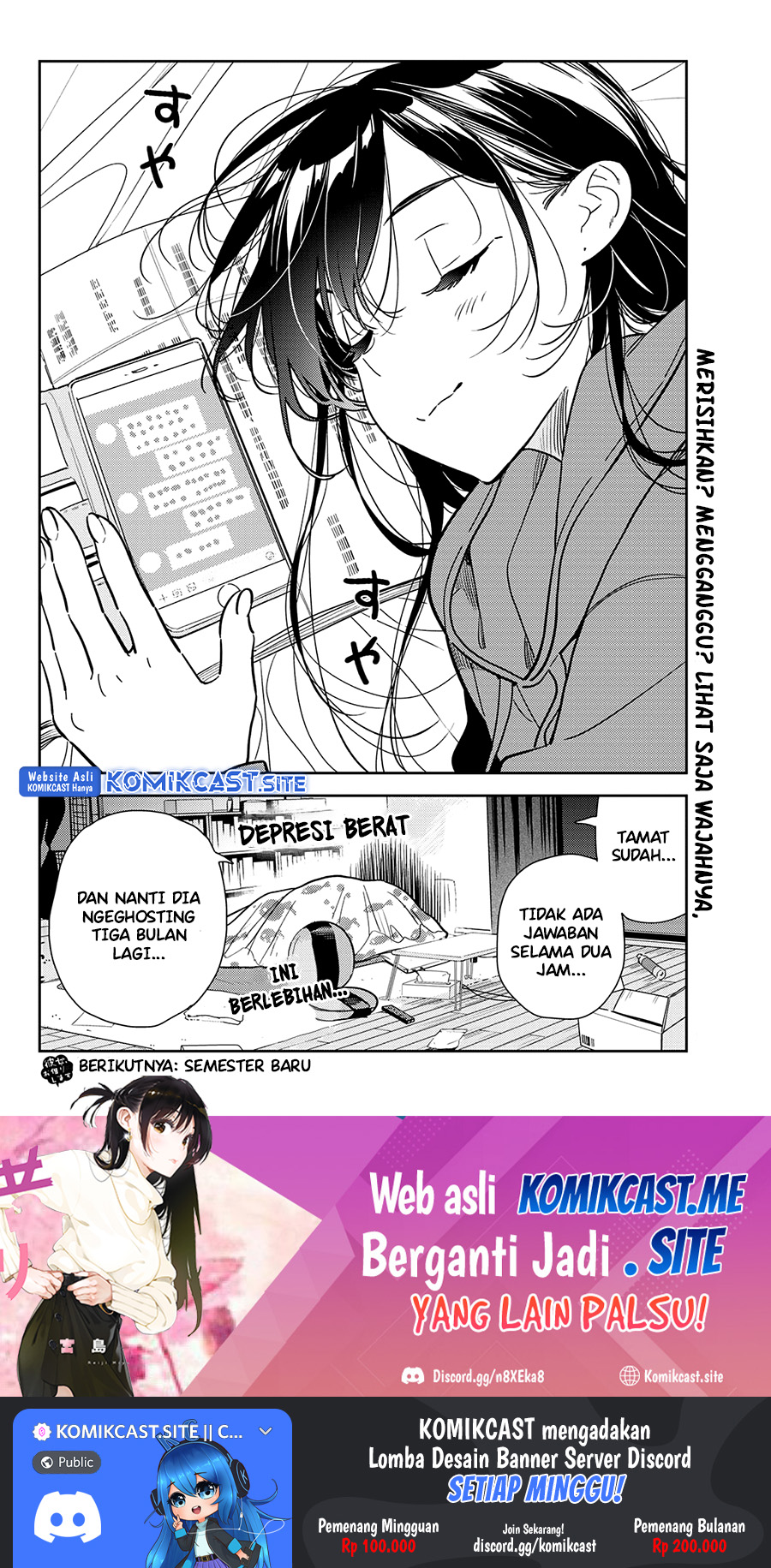 Kanojo, Okarishimasu Chapter 244 Gambar 20