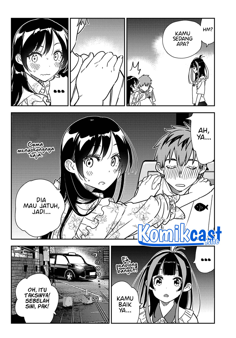 Kanojo, Okarishimasu Chapter 254 Gambar 8