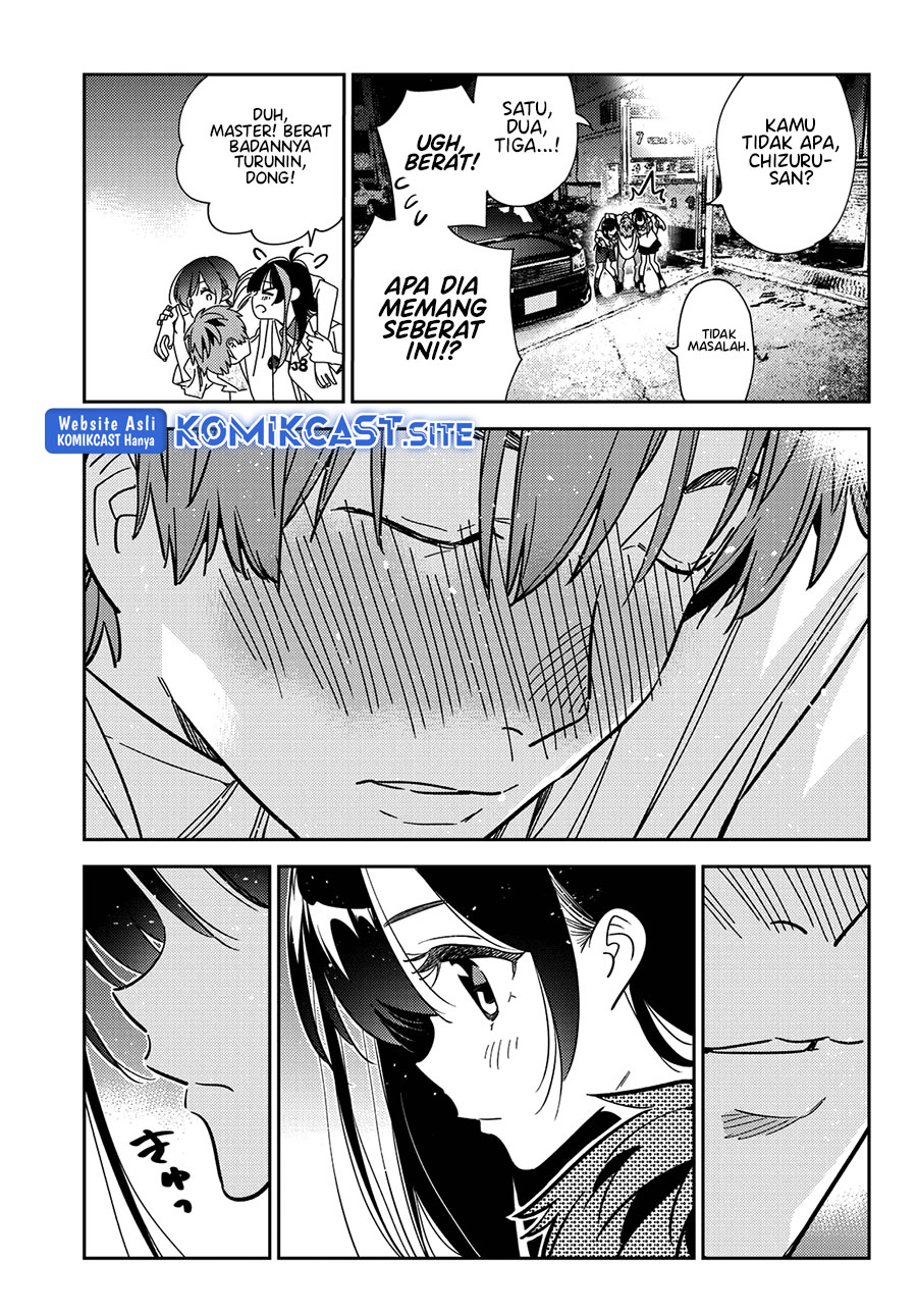 Kanojo, Okarishimasu Chapter 254 Gambar 9