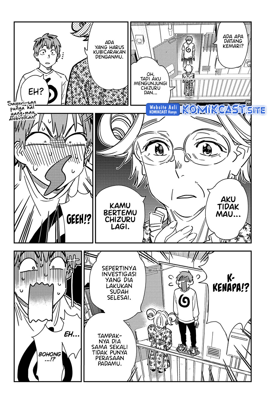 Kanojo, Okarishimasu Chapter 254 Gambar 14