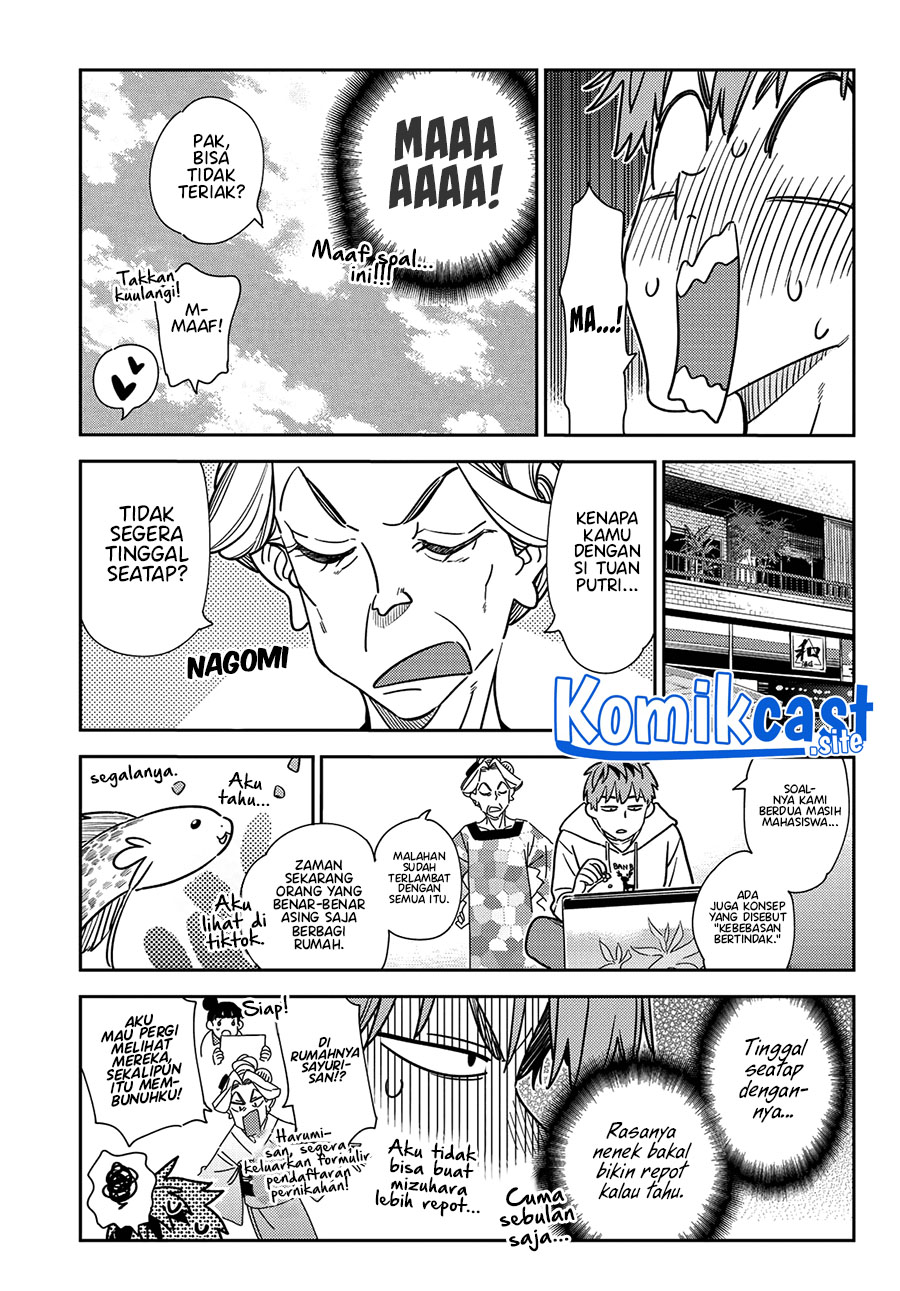 Kanojo, Okarishimasu Chapter 256 Gambar 14