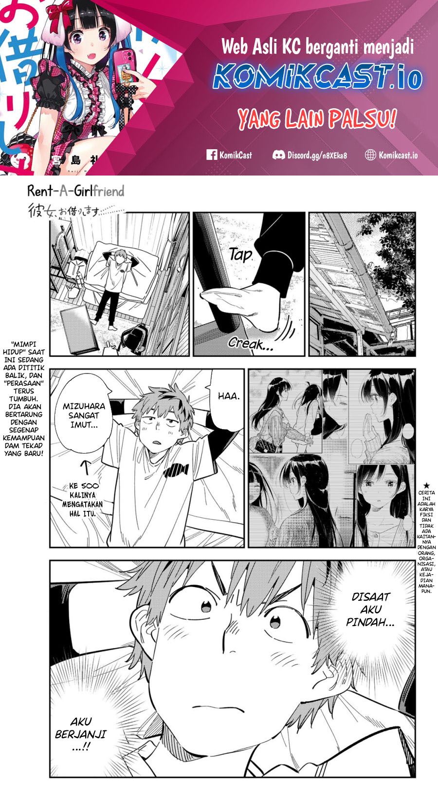 Kanojo, Okarishimasu Chapter 281 Gambar 2