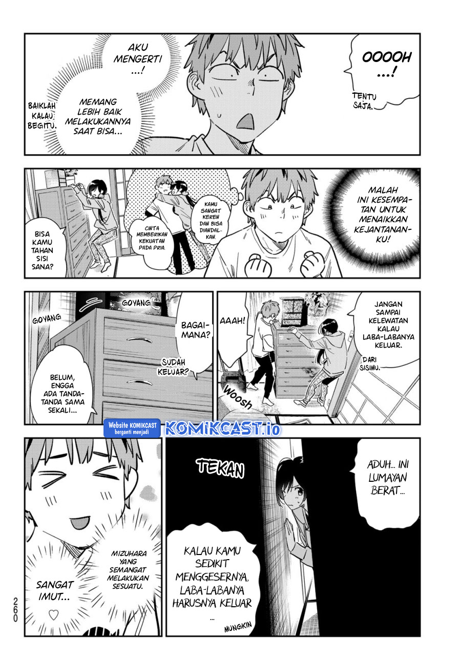 Kanojo, Okarishimasu Chapter 281 Gambar 9