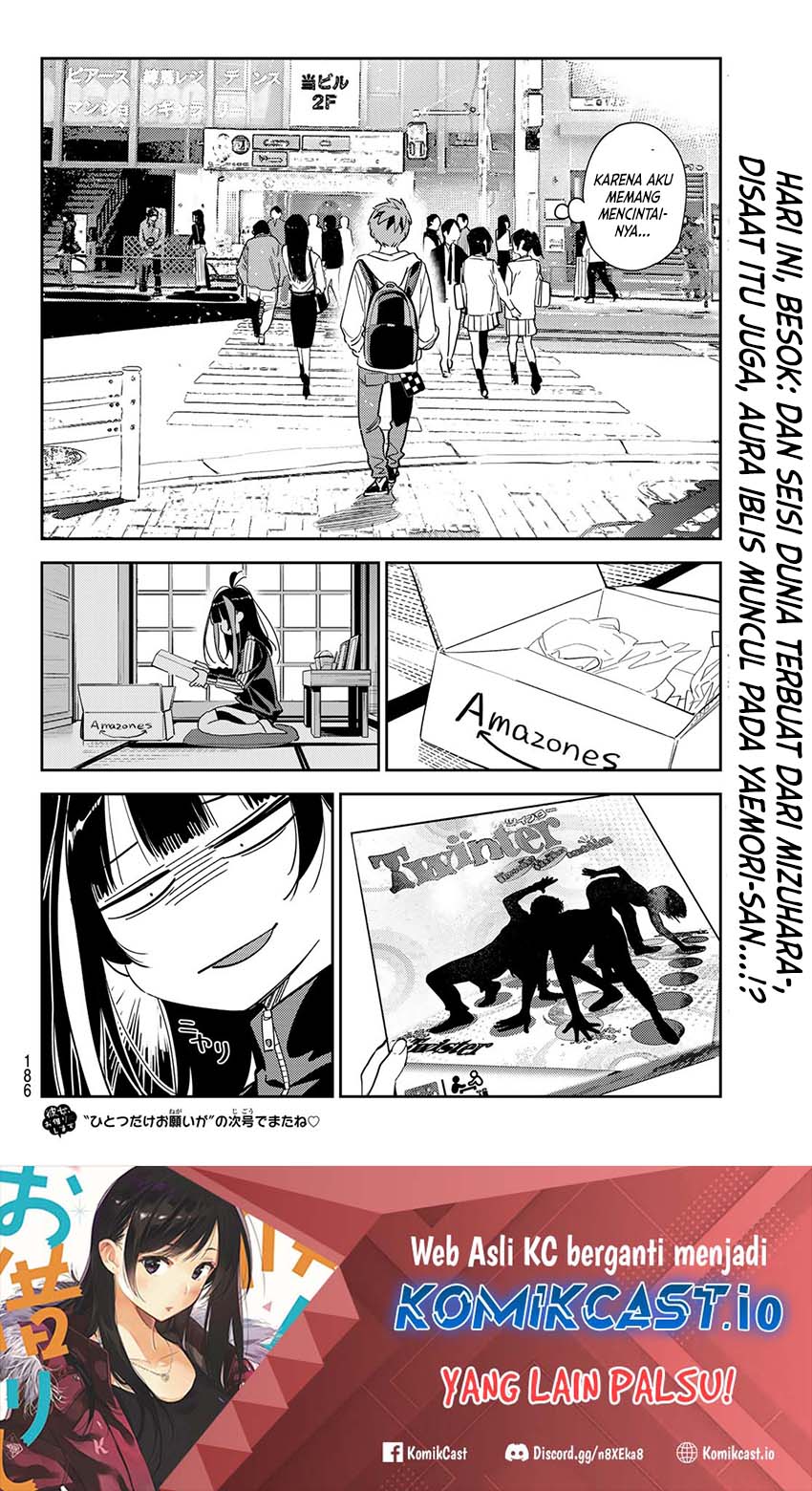Kanojo, Okarishimasu Chapter 283 Gambar 19