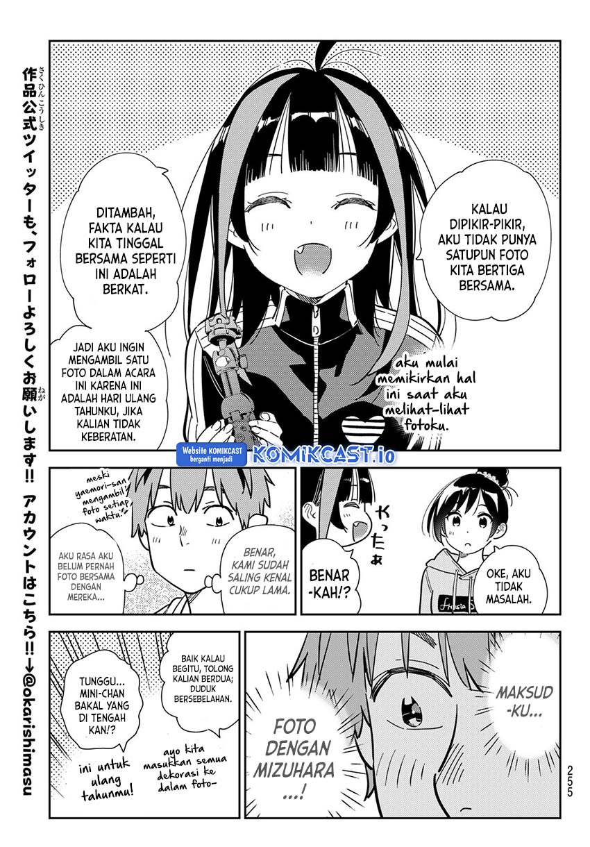 Kanojo, Okarishimasu Chapter 286 Gambar 17
