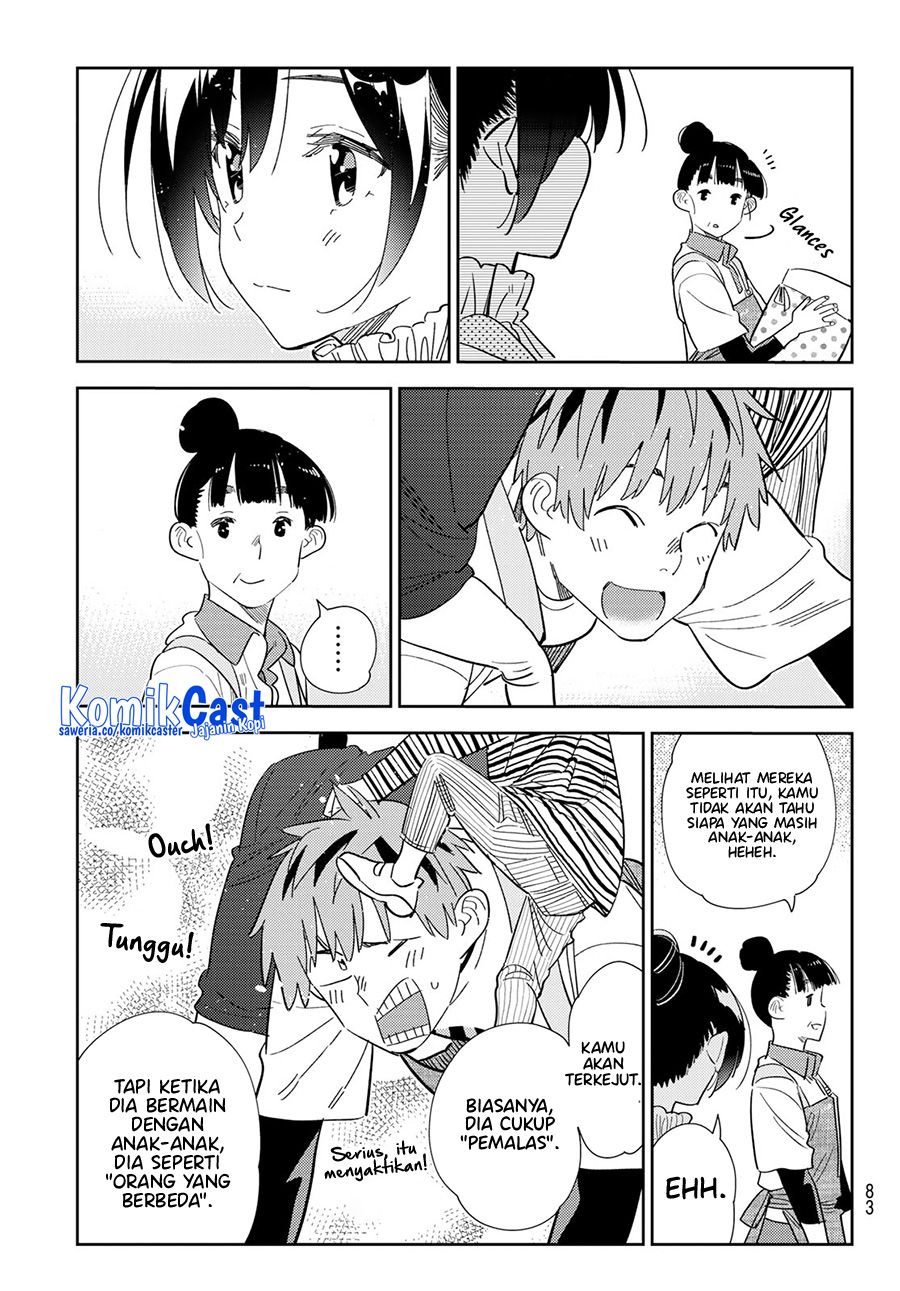 Kanojo, Okarishimasu Chapter 296 Gambar 4