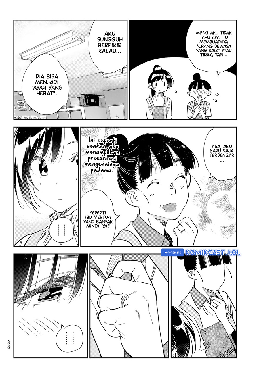 Kanojo, Okarishimasu Chapter 296 Gambar 9