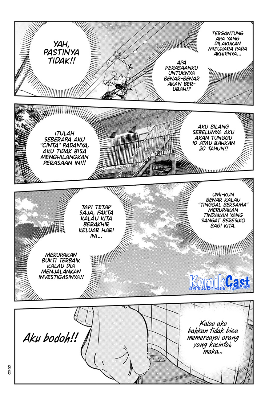 Kanojo, Okarishimasu Chapter 296 Gambar 19