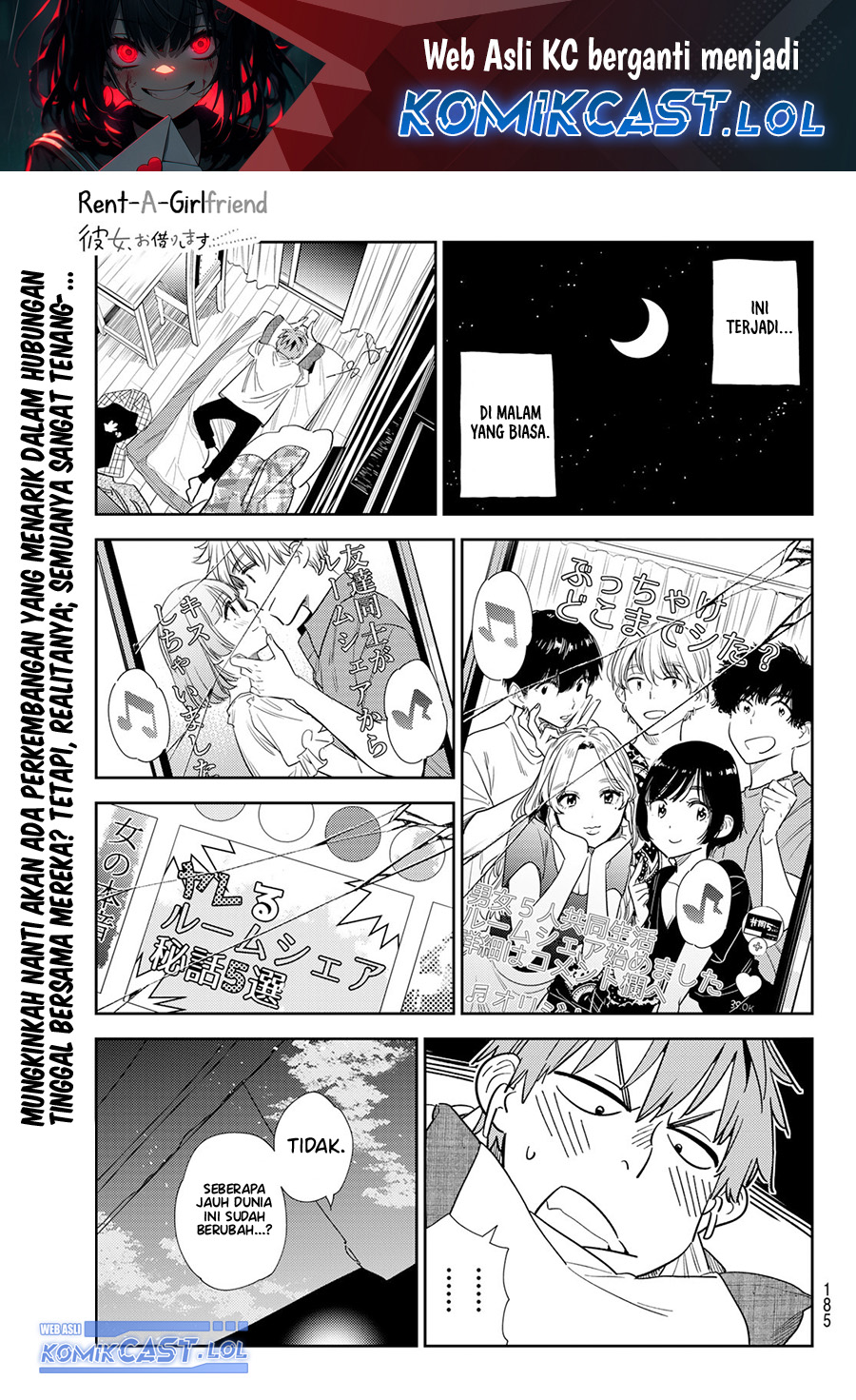 Kanojo, Okarishimasu Chapter 299 Gambar 2