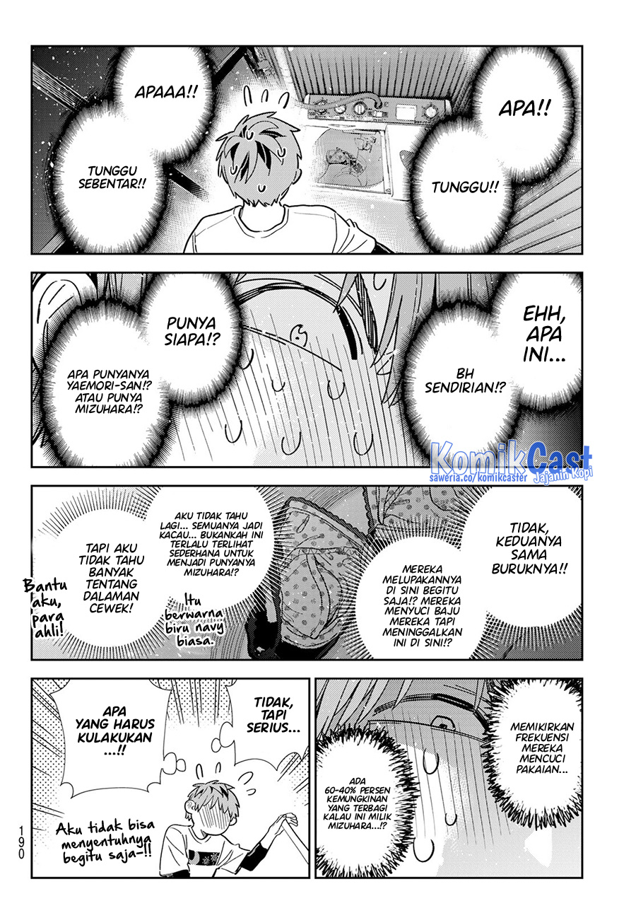 Kanojo, Okarishimasu Chapter 299 Gambar 7