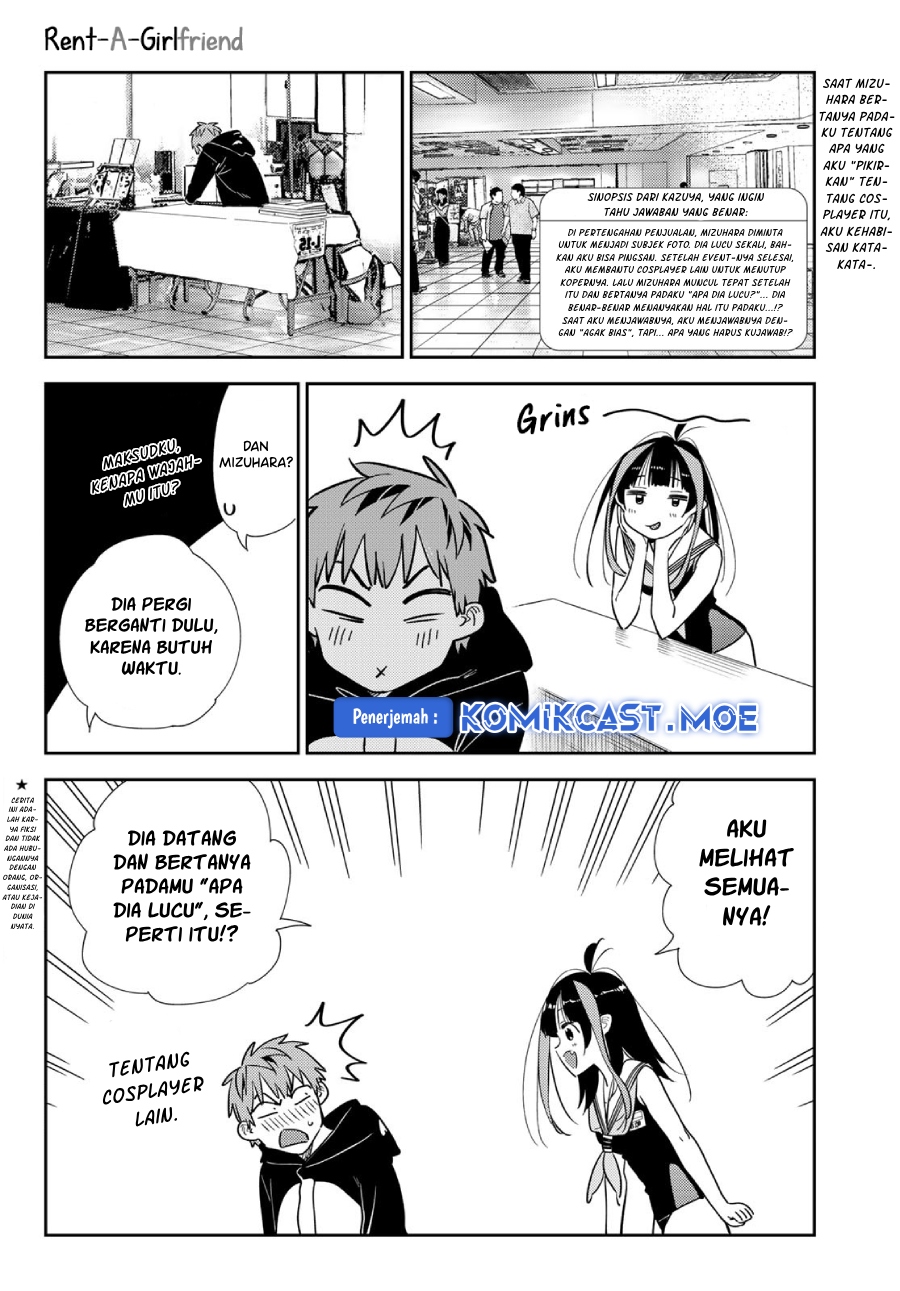 Kanojo, Okarishimasu Chapter 313 Gambar 3