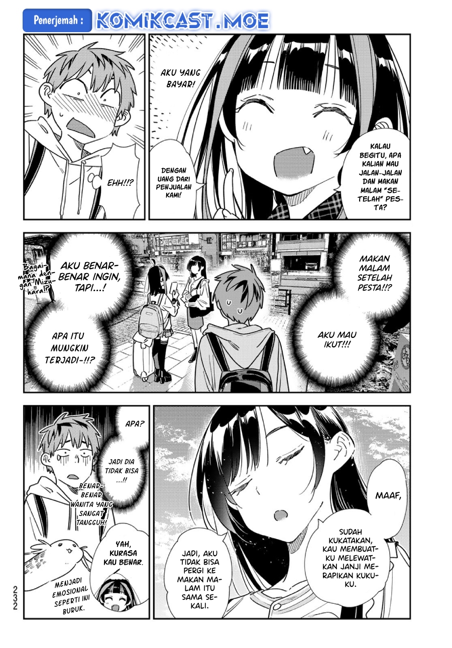 Kanojo, Okarishimasu Chapter 313 Gambar 7
