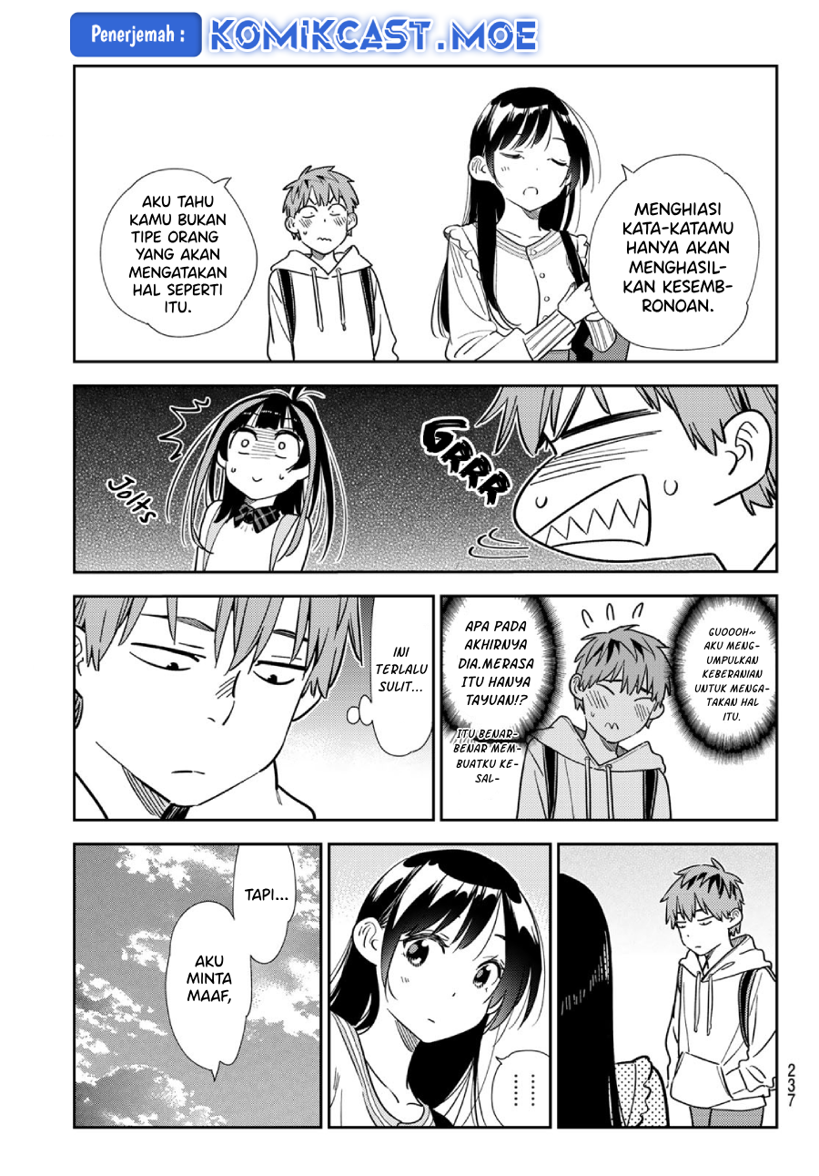 Kanojo, Okarishimasu Chapter 313 Gambar 12