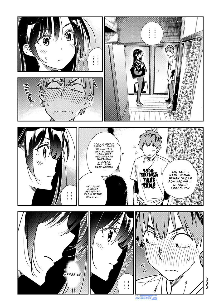 Kanojo, Okarishimasu Chapter 316 Gambar 9