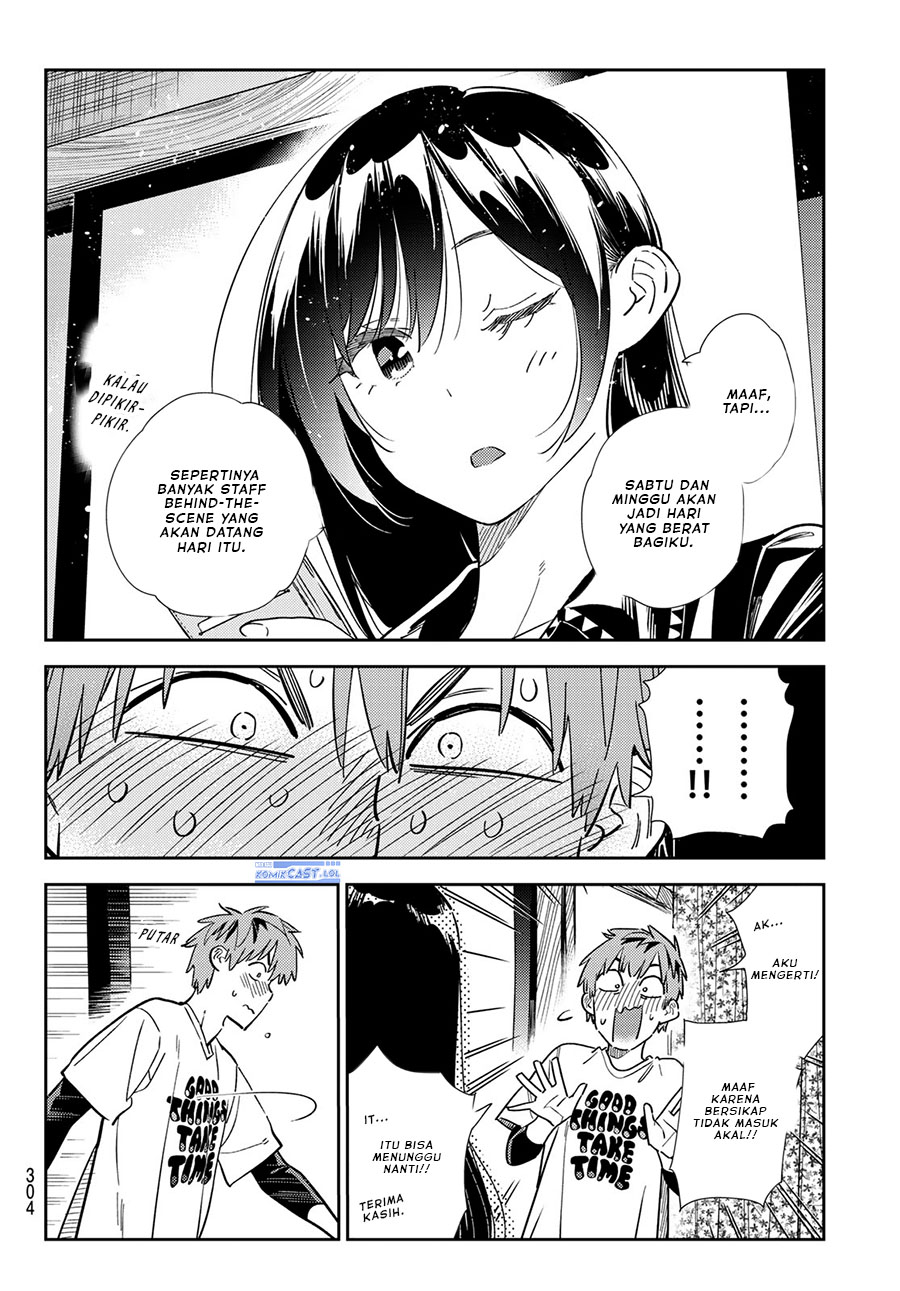 Kanojo, Okarishimasu Chapter 316 Gambar 10