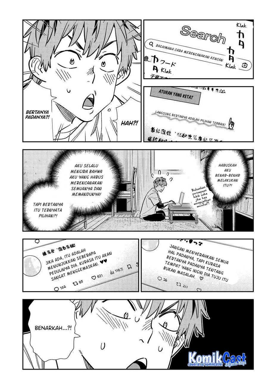 Kanojo, Okarishimasu Chapter 321 Gambar 12