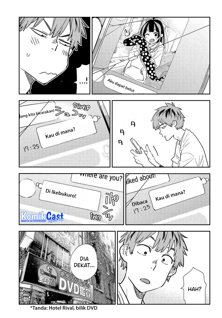 Kanojo, Okarishimasu Chapter 324 Gambar 10