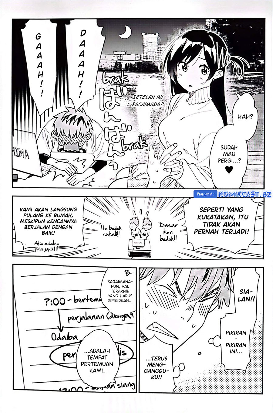 Kanojo, Okarishimasu Chapter 326 Gambar 11