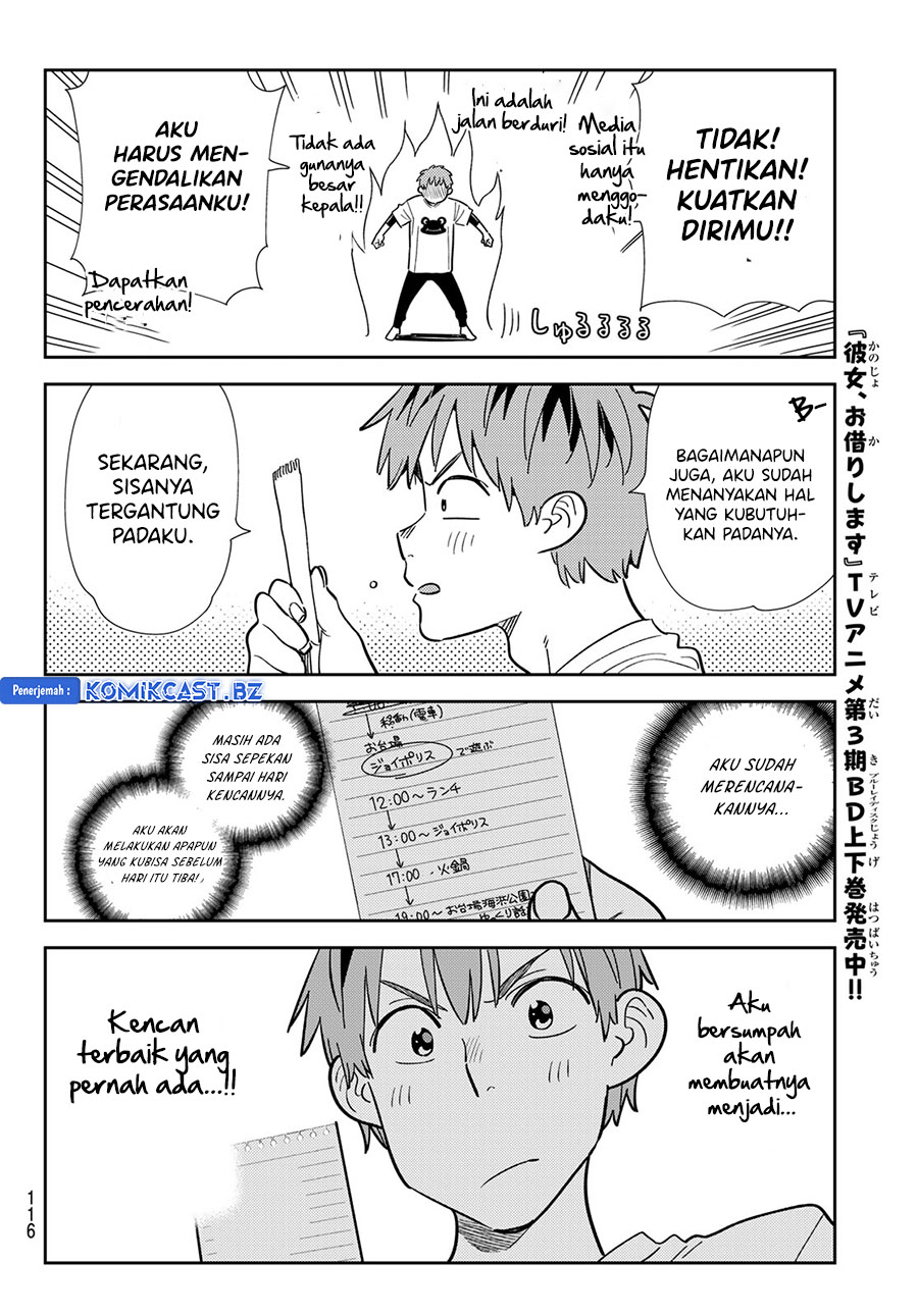 Kanojo, Okarishimasu Chapter 328 Gambar 8