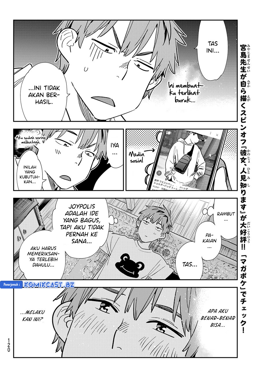 Kanojo, Okarishimasu Chapter 328 Gambar 12