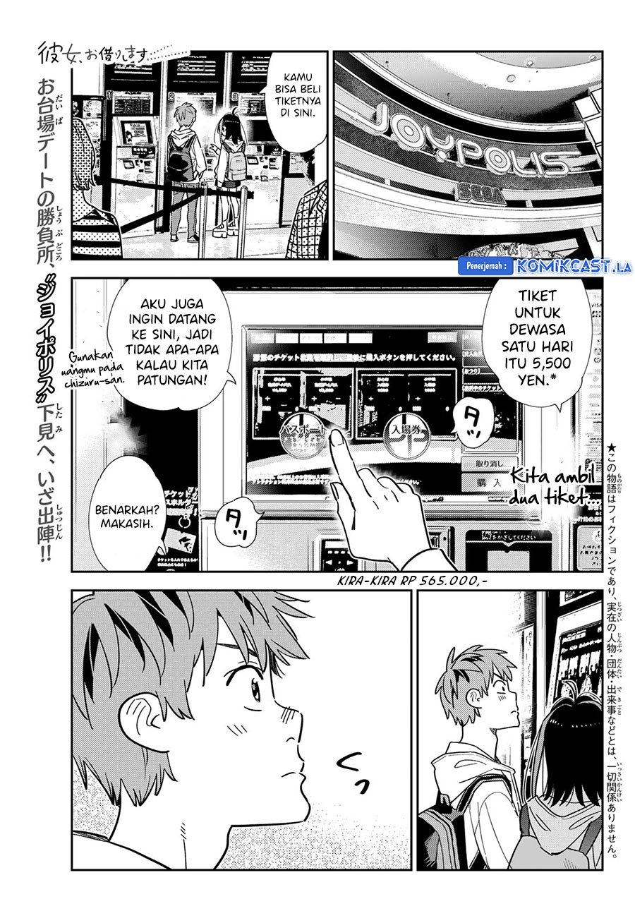Kanojo, Okarishimasu Chapter 337 Gambar 3