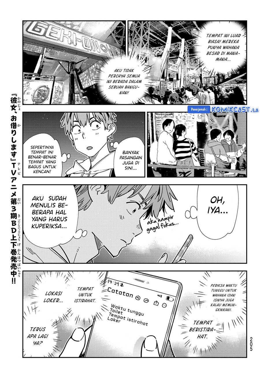 Kanojo, Okarishimasu Chapter 337 Gambar 9