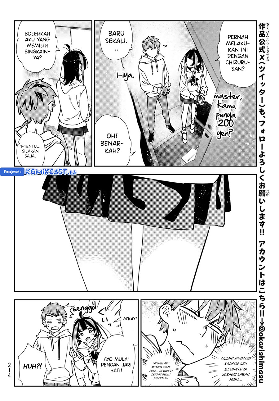 Kanojo, Okarishimasu Chapter 337 Gambar 18