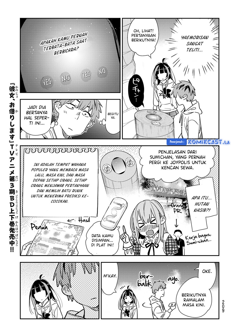 Kanojo, Okarishimasu Chapter 340 Gambar 9