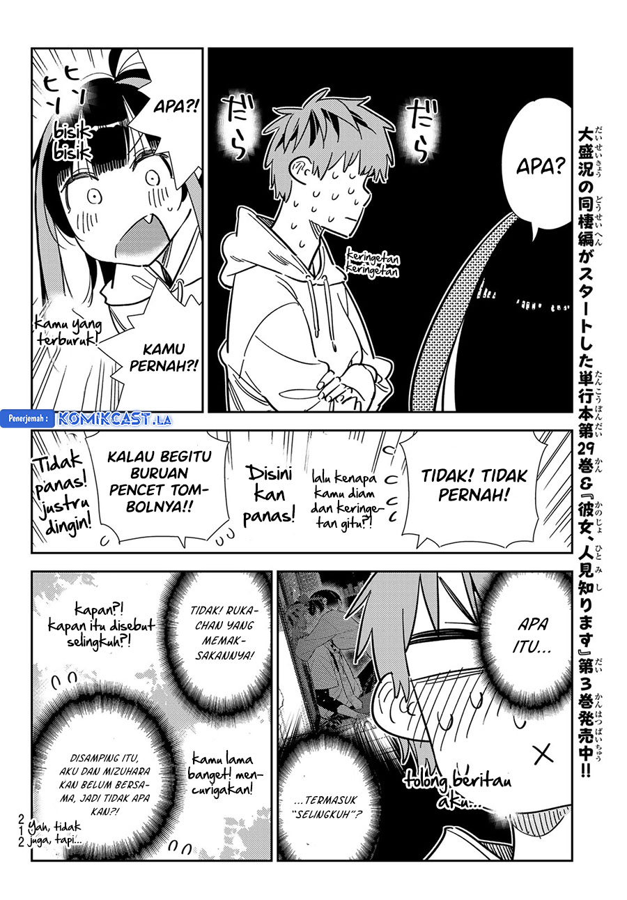 Kanojo, Okarishimasu Chapter 340 Gambar 12
