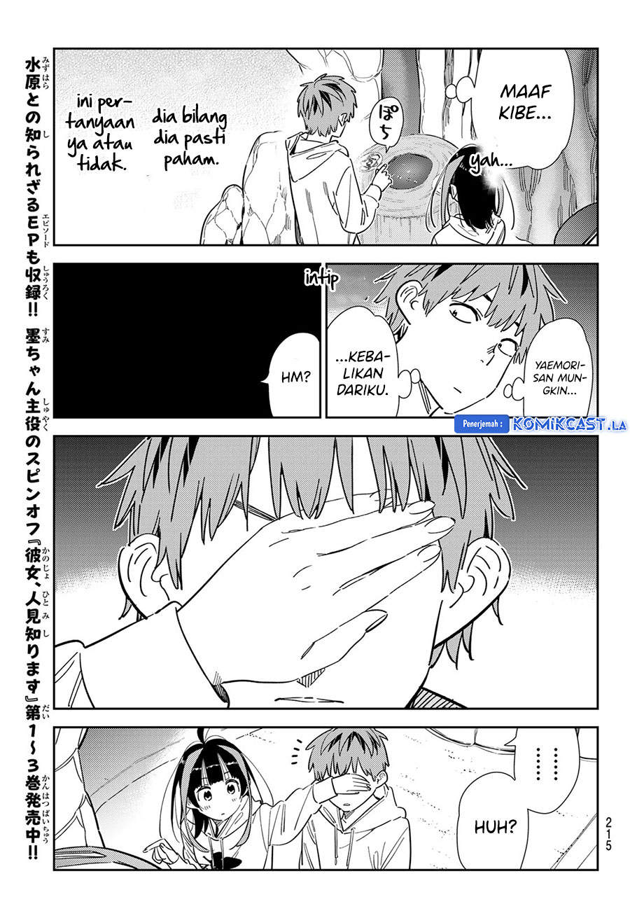 Kanojo, Okarishimasu Chapter 340 Gambar 15