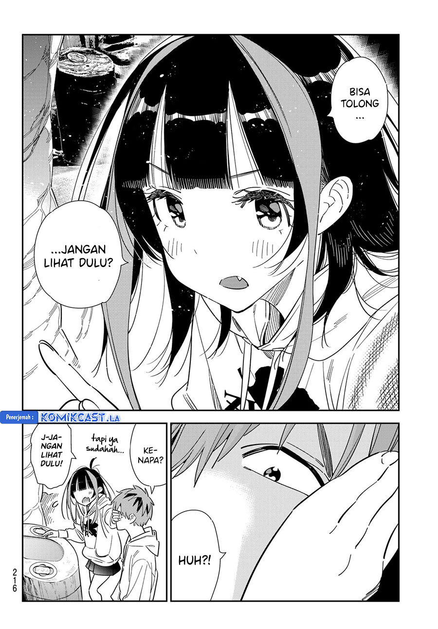 Kanojo, Okarishimasu Chapter 340 Gambar 16