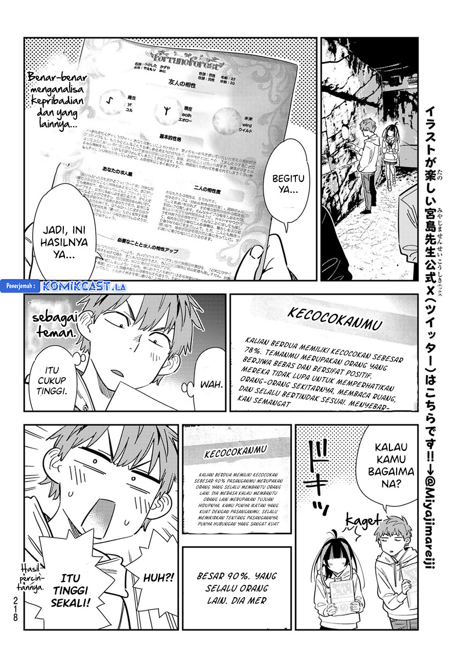 Kanojo, Okarishimasu Chapter 340 Gambar 18