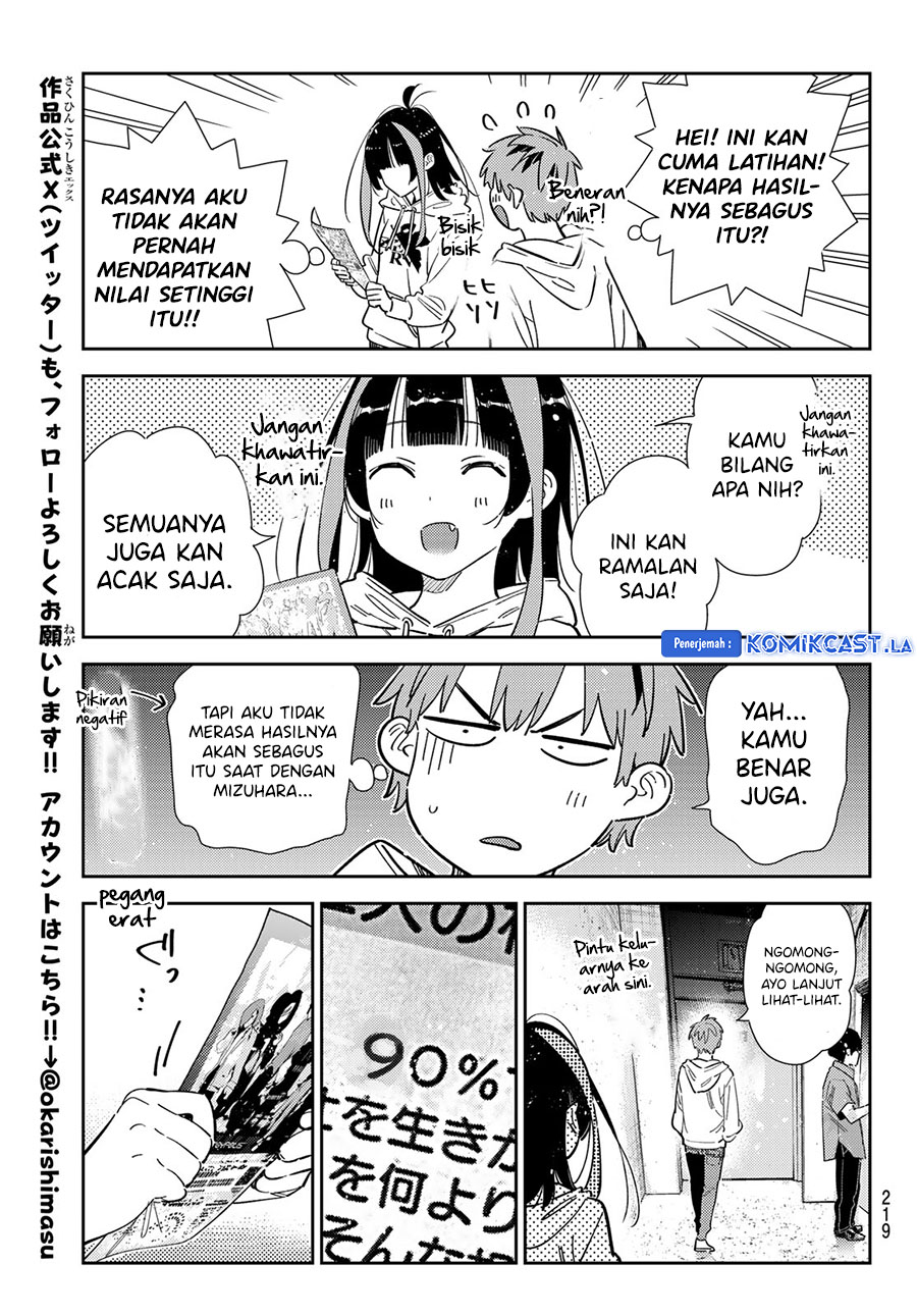 Kanojo, Okarishimasu Chapter 340 Gambar 19