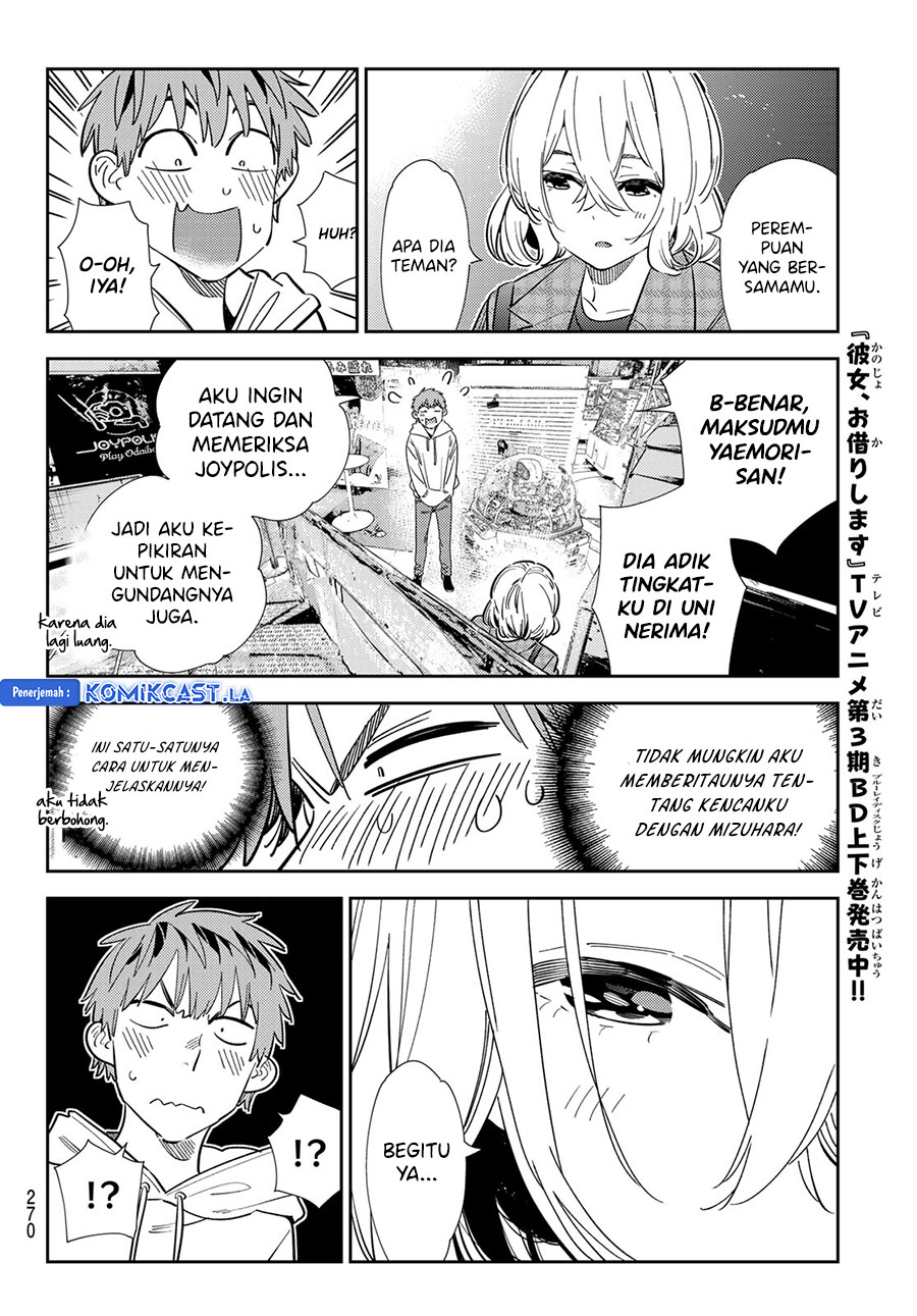 Kanojo, Okarishimasu Chapter 343 Gambar 10