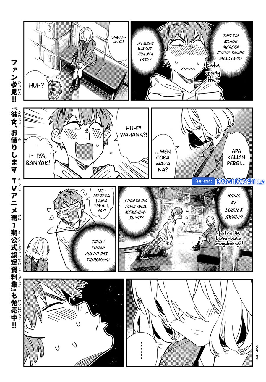 Kanojo, Okarishimasu Chapter 343 Gambar 13