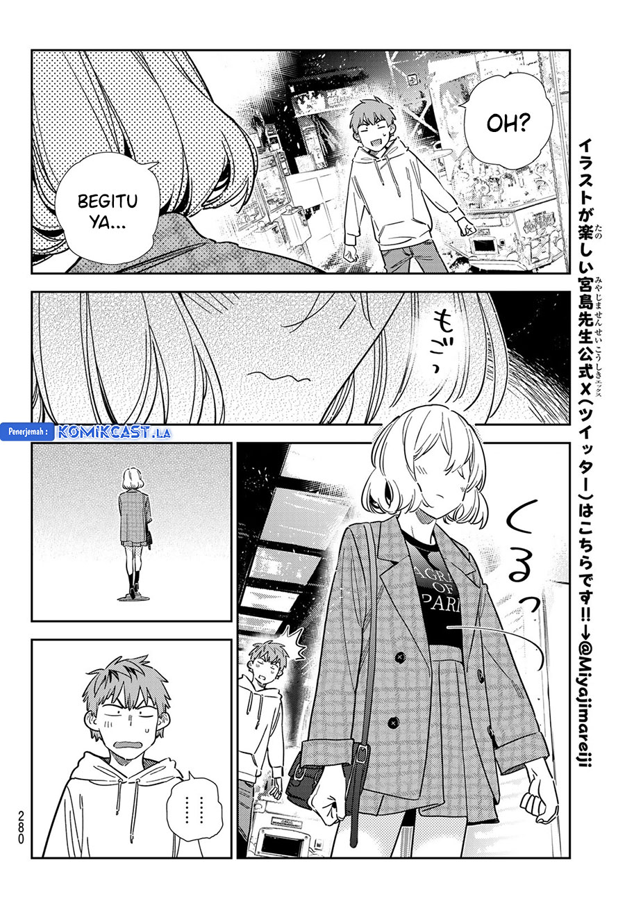 Kanojo, Okarishimasu Chapter 343 Gambar 19