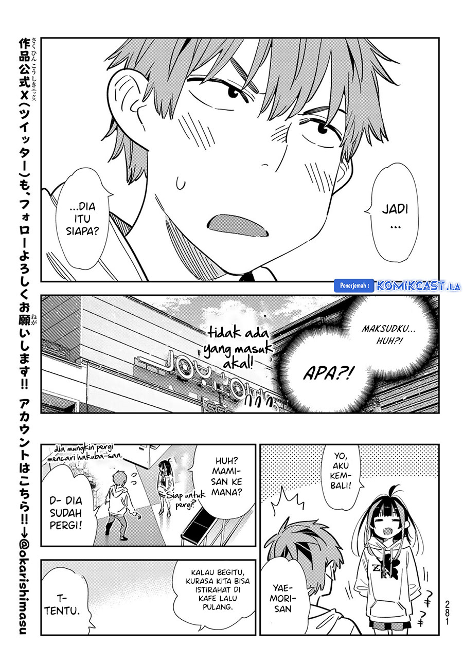 Kanojo, Okarishimasu Chapter 343 Gambar 20